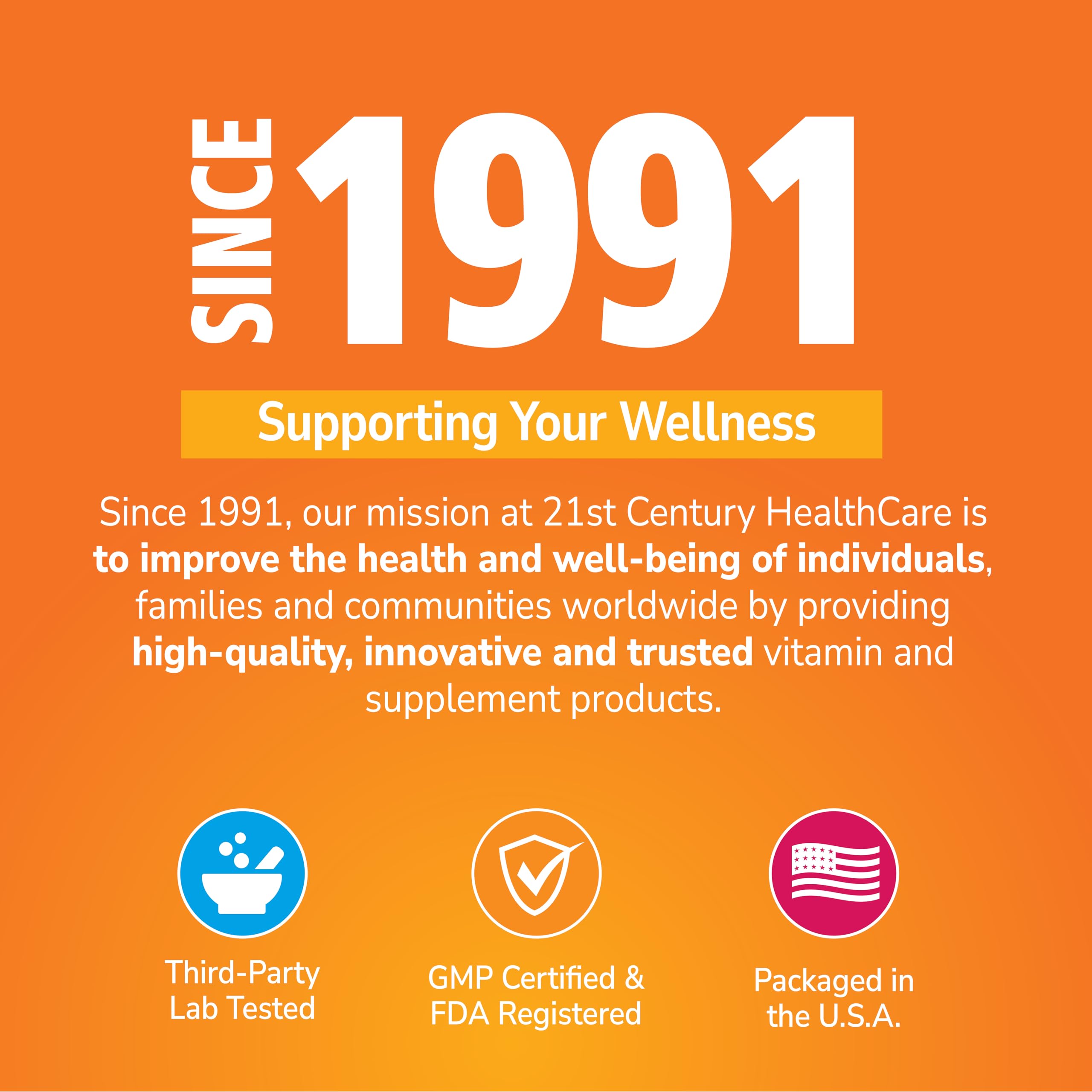 Close-up of 21st Century Vitamin C 500 mg chewables in pocket for travel use