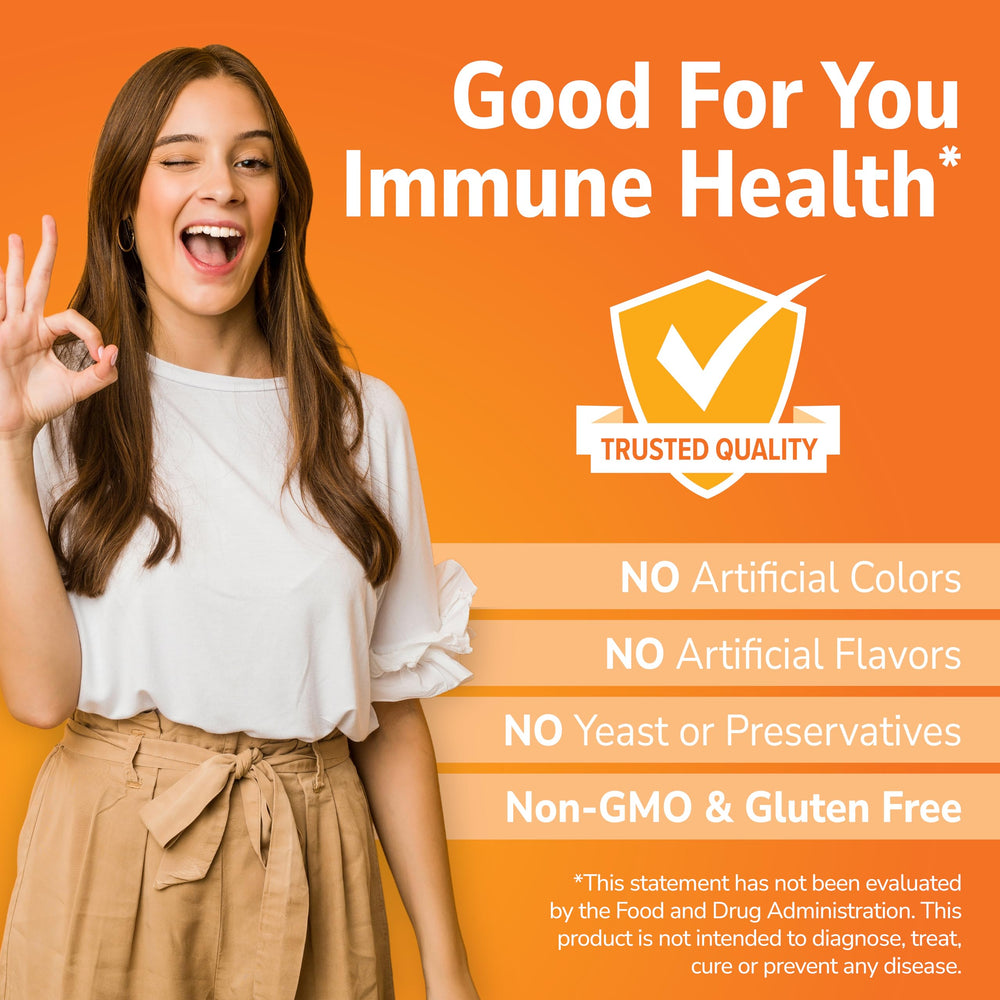 Chewables in hand illustrating portable daily vitamin usage by 21st Century