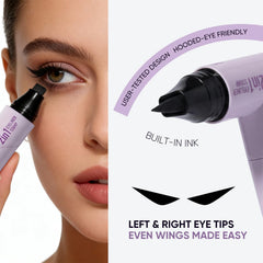 2CHILL cat eye tool with waterproof liquid liner