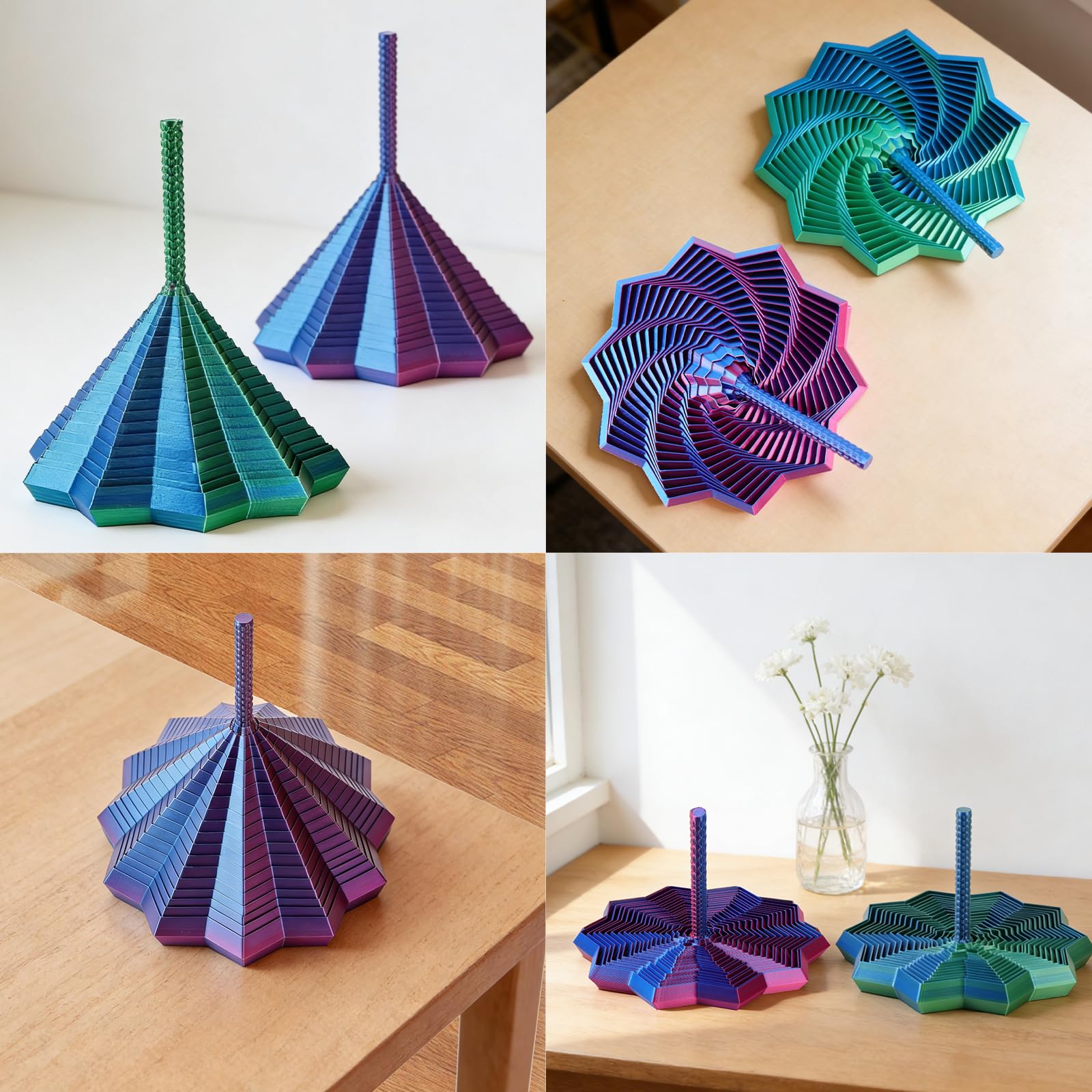 2Pcs Desk-stress relief tool in a modern office setup