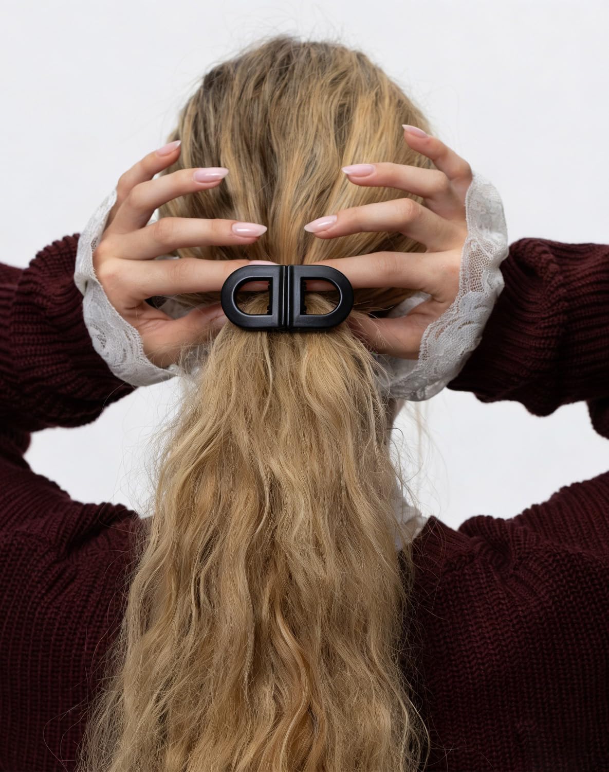 2PCS Magnetic Hair Clips seamless two-in-one design enhances versatility