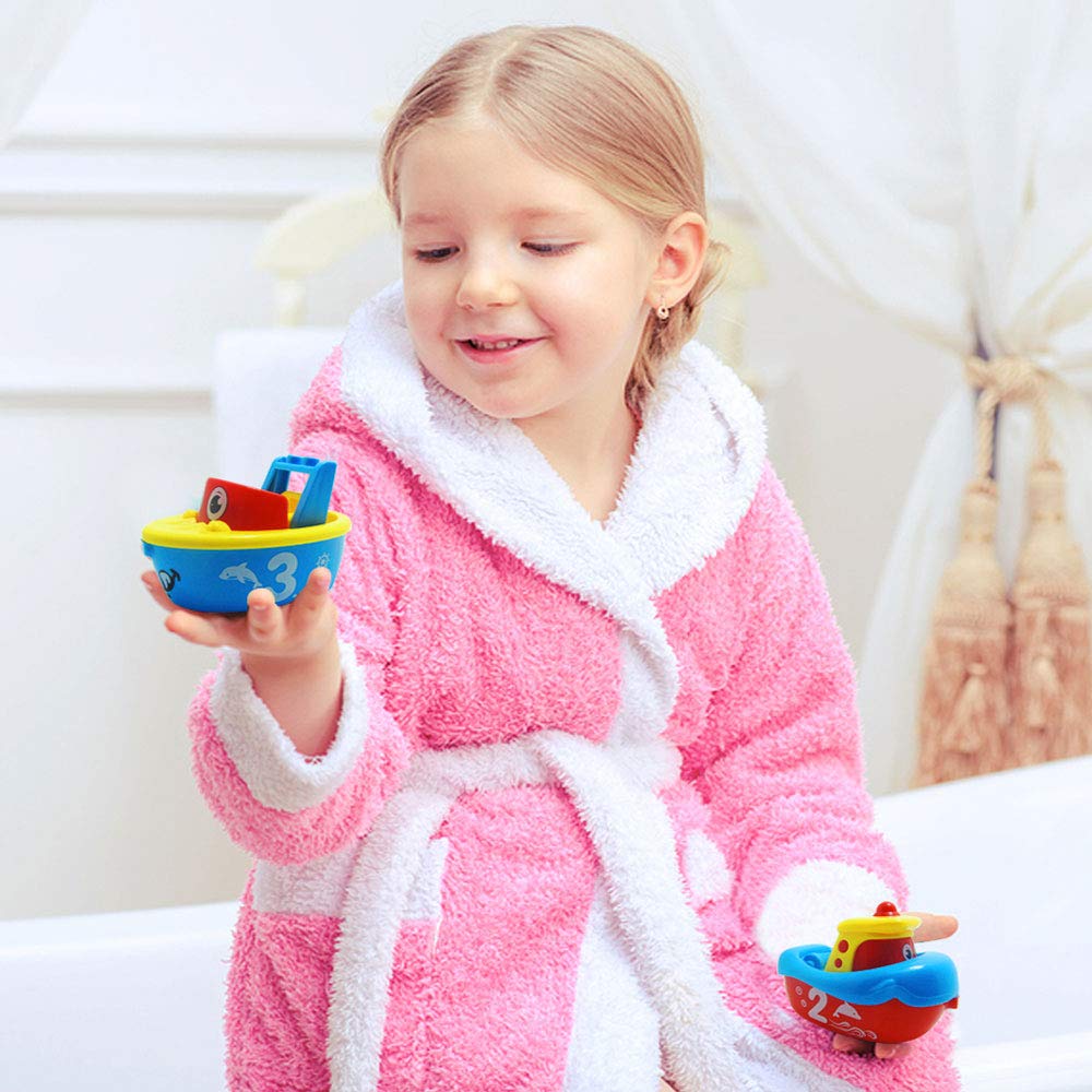 3 Bees & Me BPA-free boats designed for little hands.