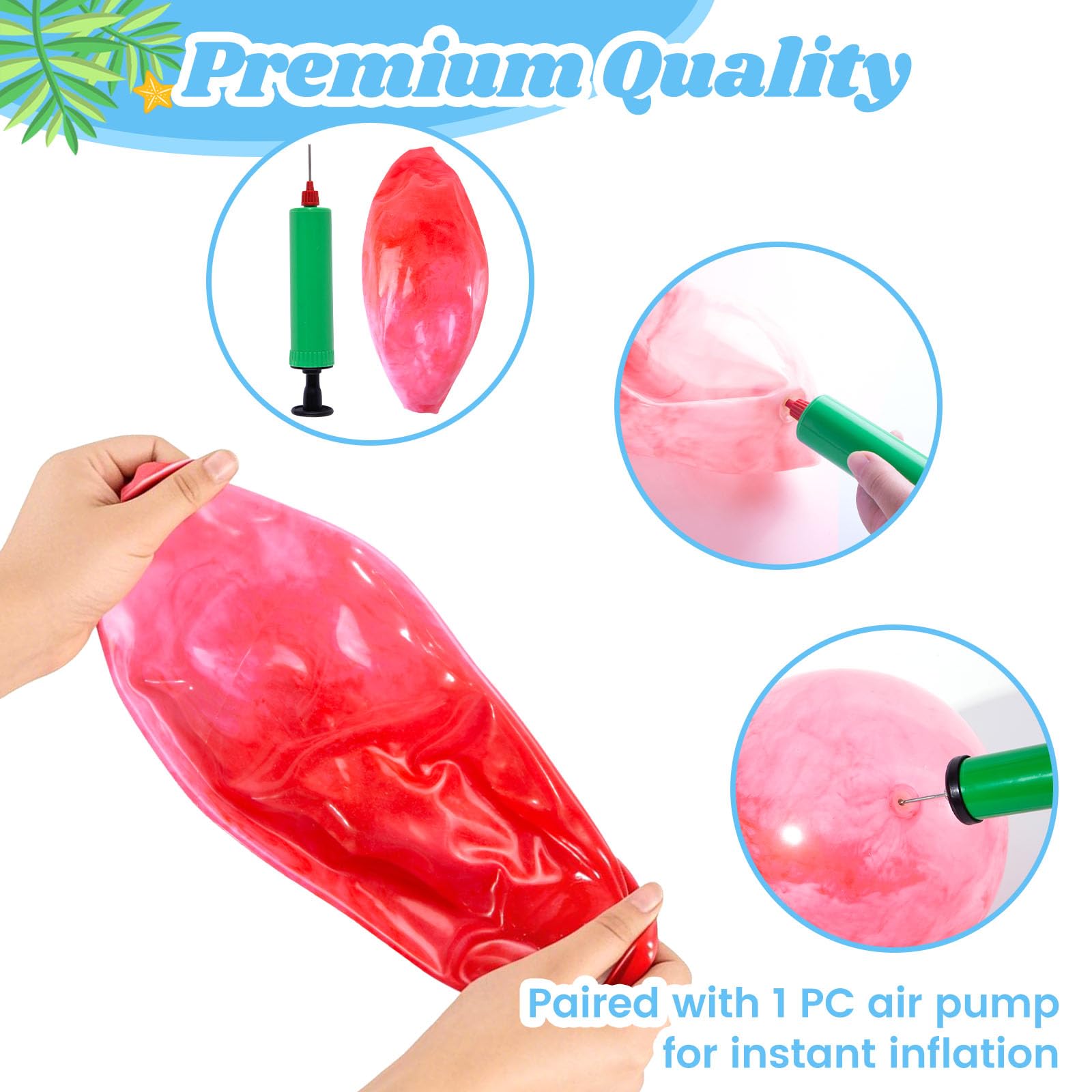 3 Otters durable PVC playground ball with strong construction
