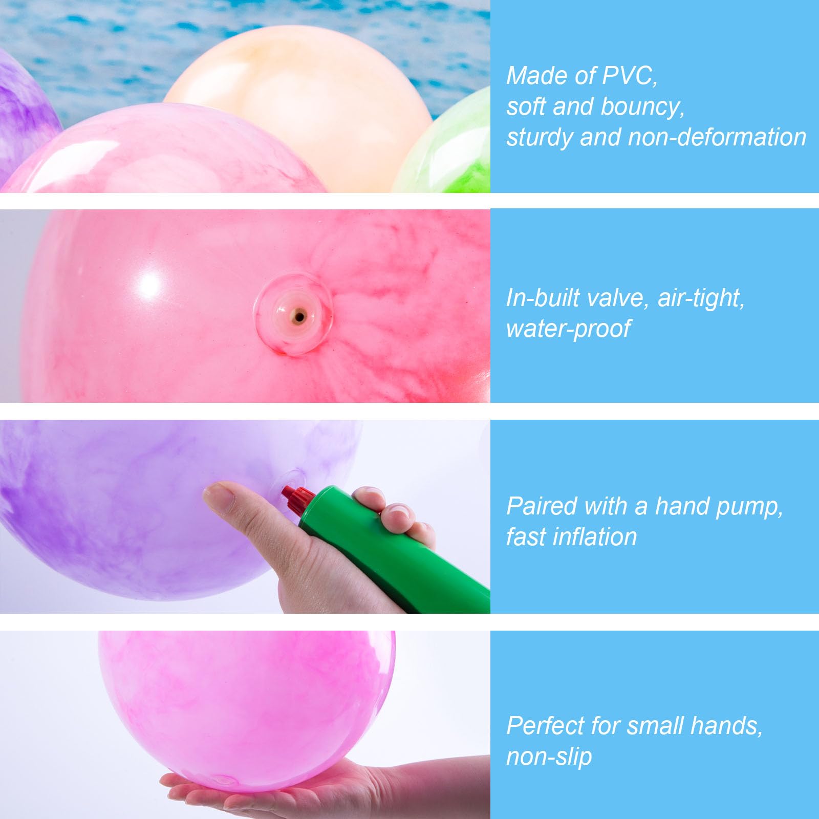 3 Otters kid-friendly ball set suitable for all ages
