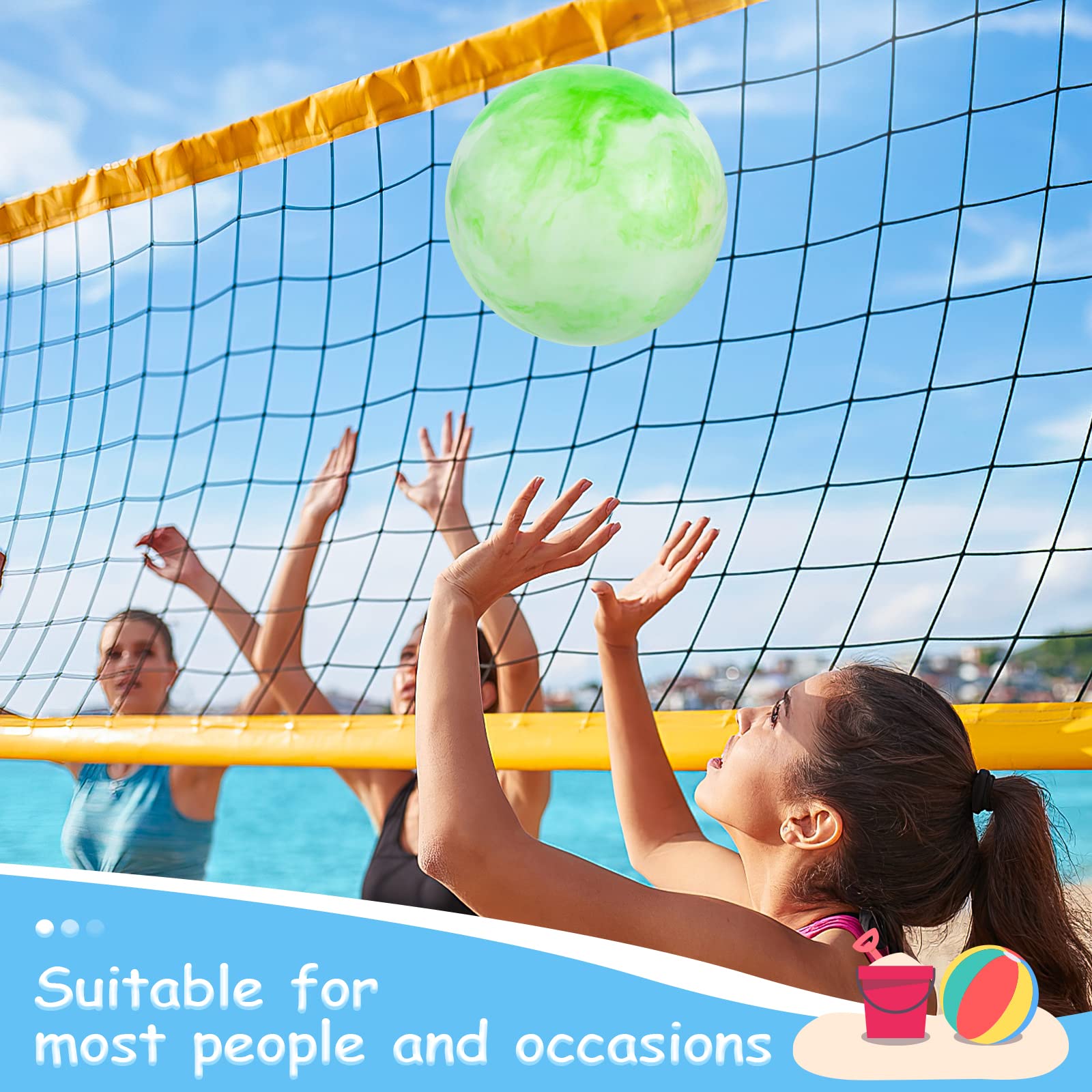 3 Otters 6-pack playground balls set for versatile dodgeball and kickball