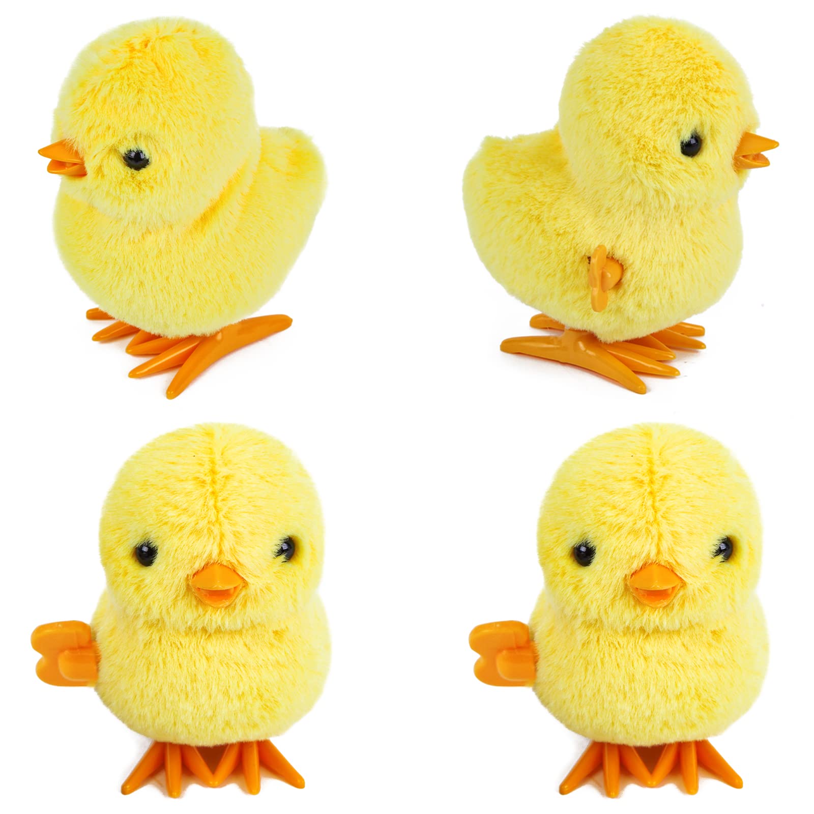3 Otters wind-up chick plush detail for tactile play and décor