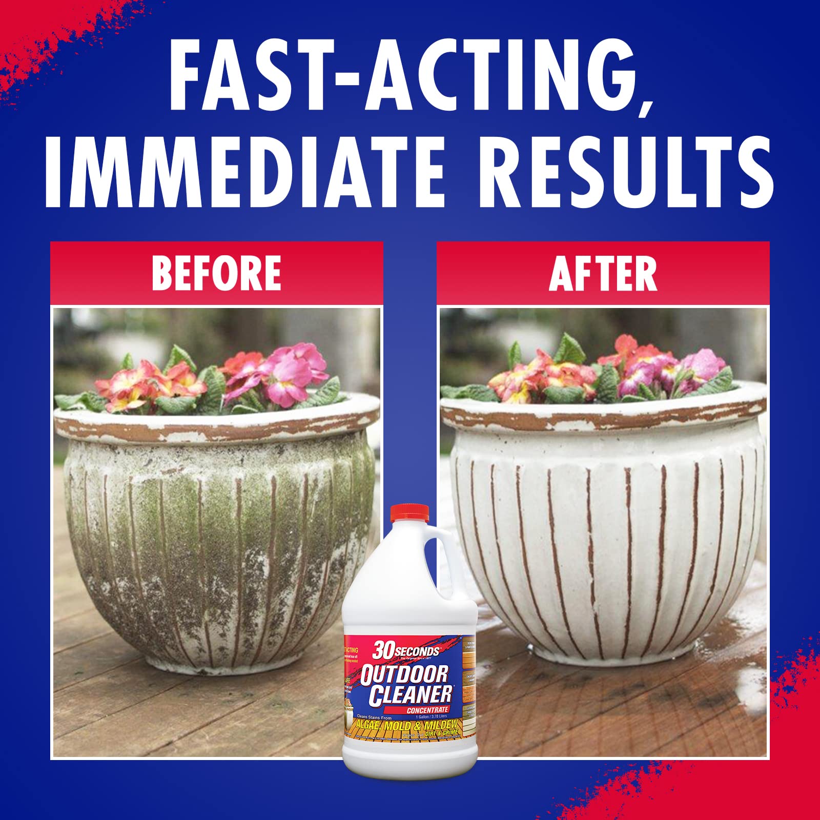 30 SECONDS Concentrated formula ready for 1:1 dilution.