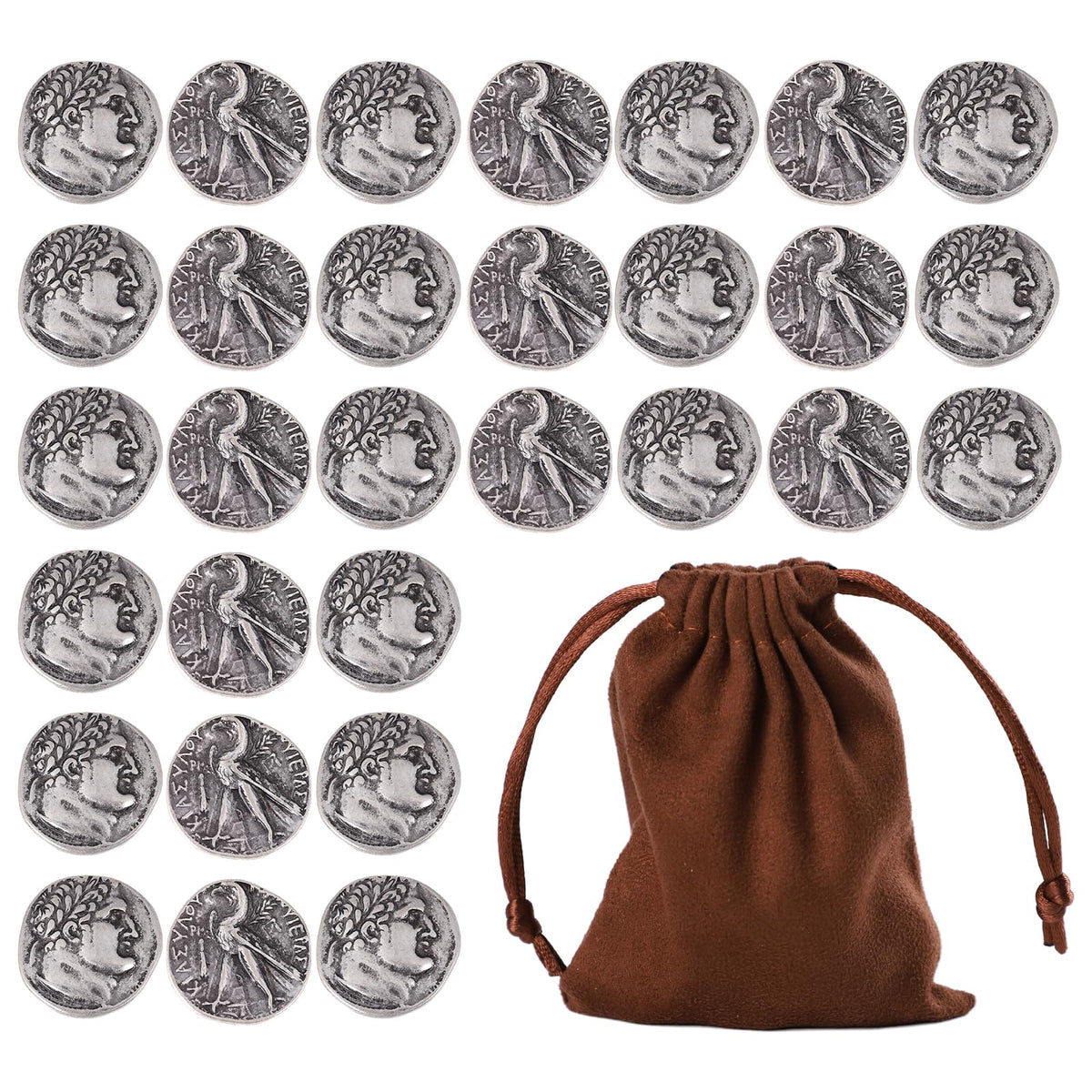 30dayslostinspace coin bag for display and gifting