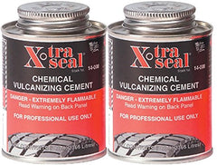 31 Incorporated Xtra-Seal chemical vulcanizing cement 8 oz two-pack for rubber repairs