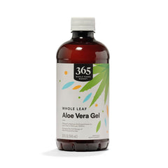 365 by Whole Foods Market Aloe Vera Gel bottle in 32 oz size for daily self-care