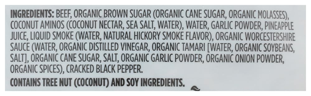 365 beef jerky made with beef raised without antibiotics, confident snacking.