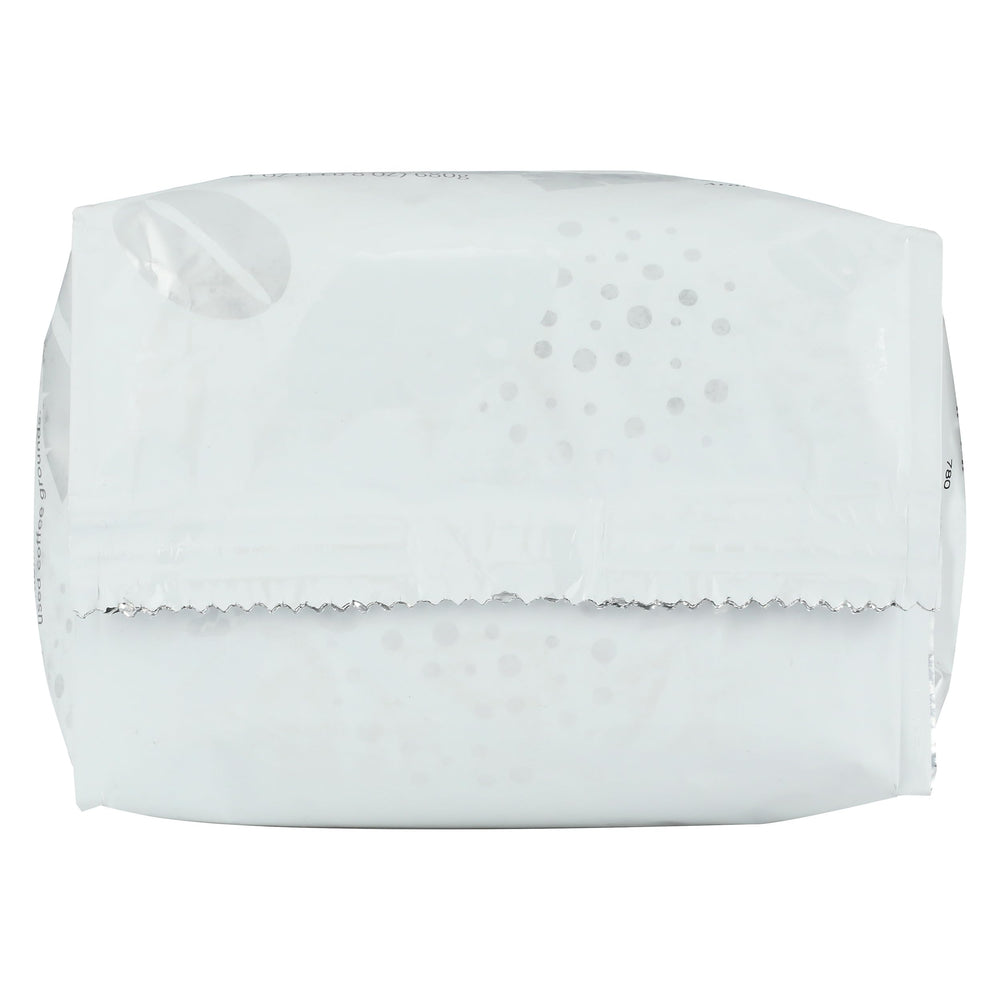 365 Buzz Free Whole Bean Decaf bag shows air-tight packaging, eco-friendly sourcing.