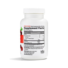 365 by Whole Foods Market D-Mannose with Cranberry label closeup highlights natural supplement blend.