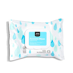 365 by Whole Foods Market cleansing feminine wipes, fragrance-free, gentle for daily use