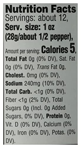 Fire-roasted peppers close-up by 365 by Whole Foods Market, vibrant smoky flavor.