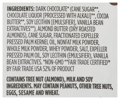 Cross-section view of almond butter filling in a 365 by Whole Foods Market mini cup.