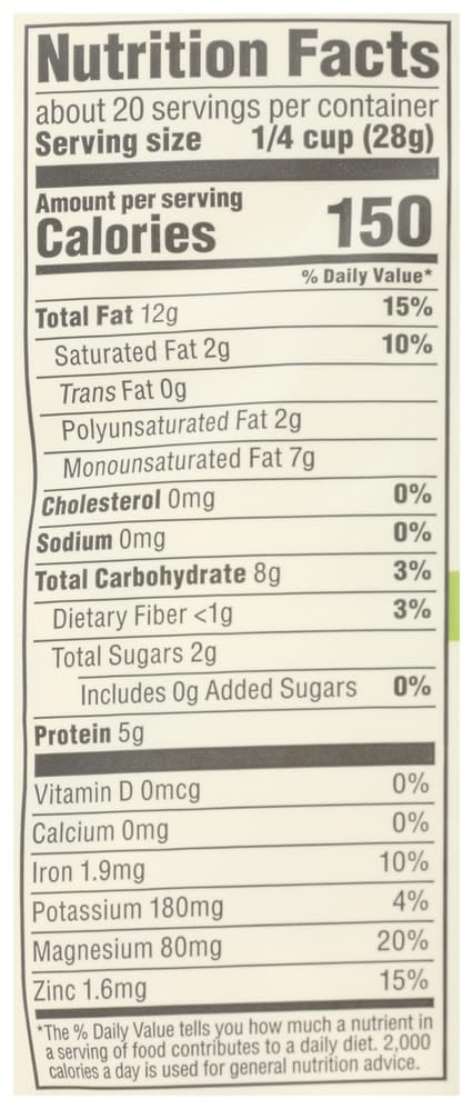 365 cashews certified organic and kosher, premium quality for bowls and baking.