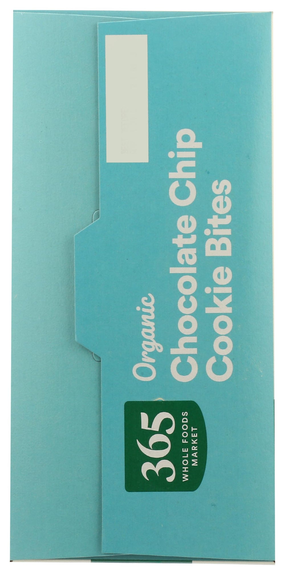 Portable snack pouch of 365 cookie bites fits into bags easily