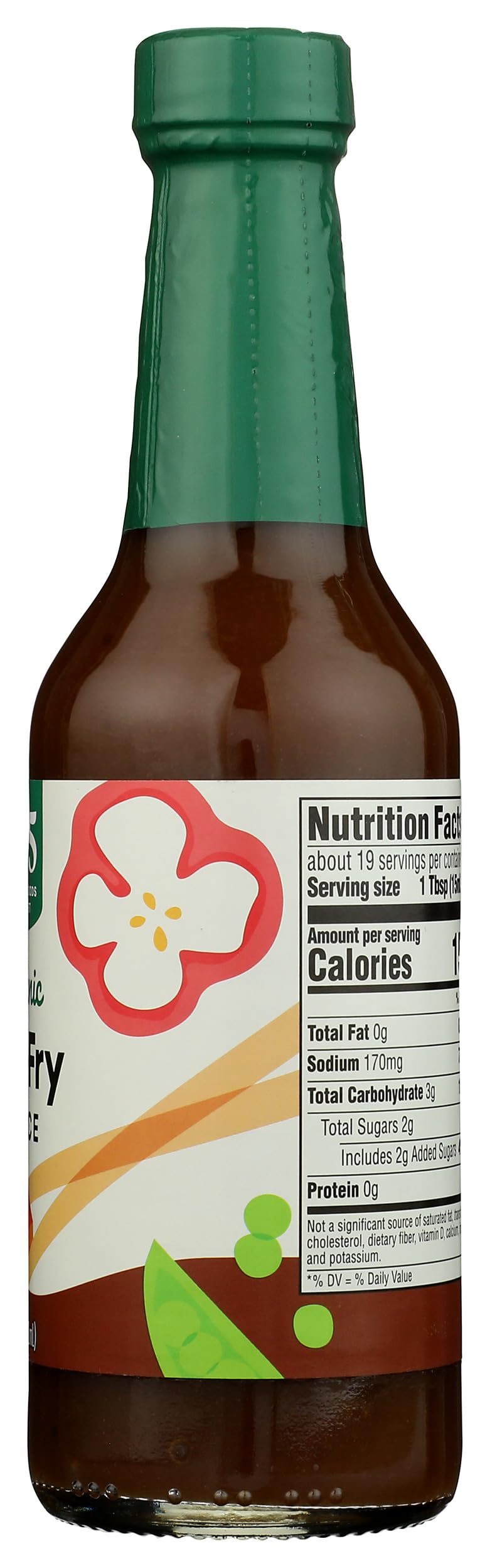 Kitchen scene with 365 sauce bottle ready for a fast, flavorful dinner