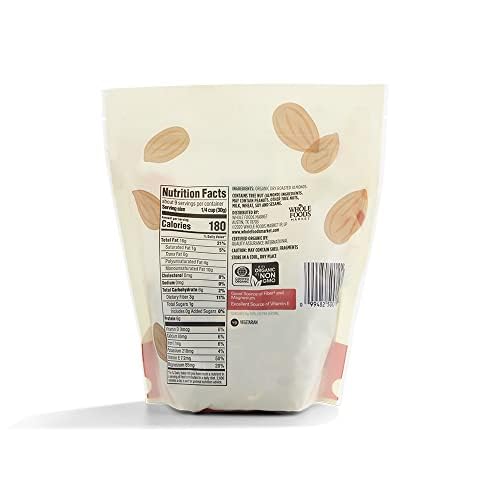 365 by Whole Foods Market resealable bag keeps almonds fresh after opening