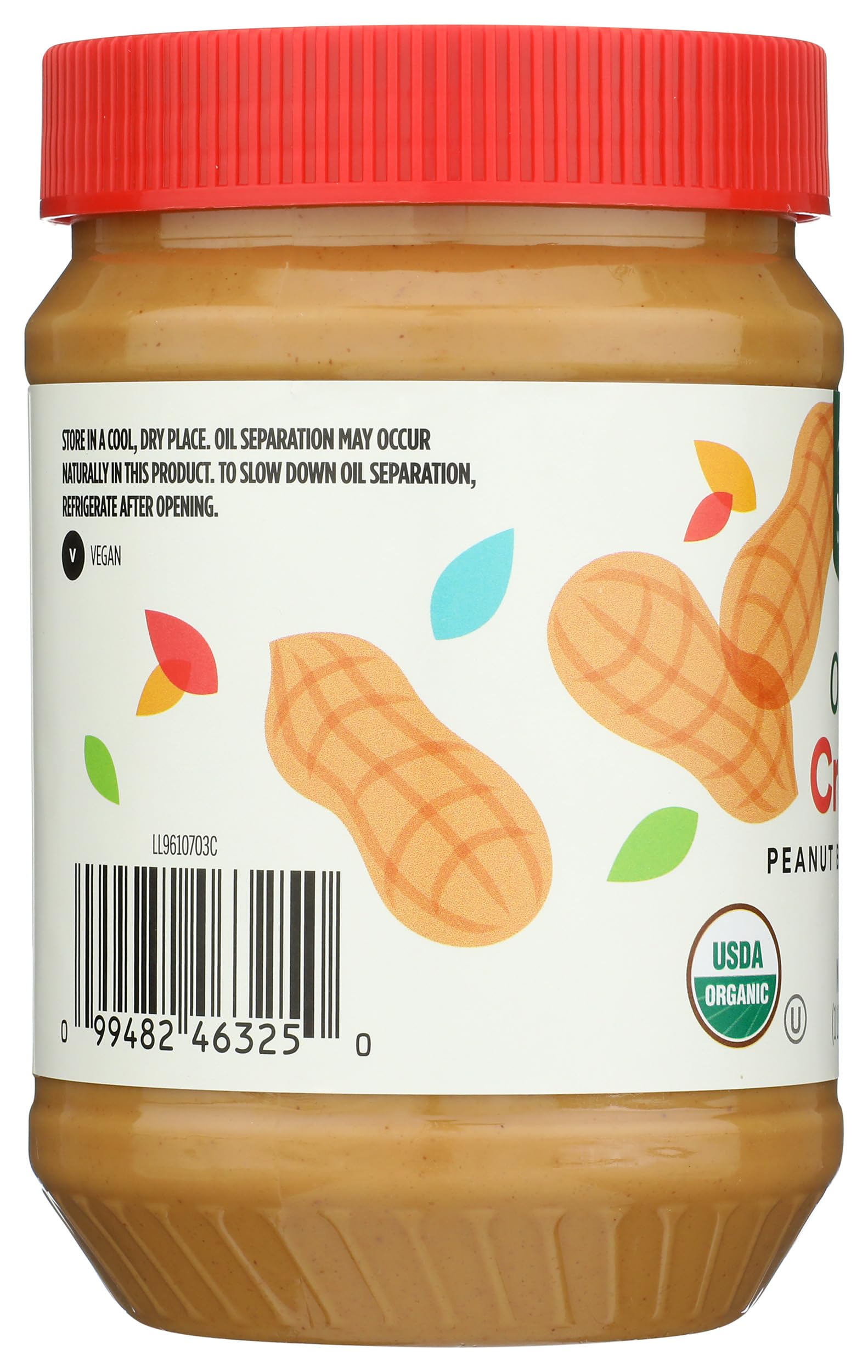 365 by Whole Foods Market spreadable peanut butter ideal for sandwiches