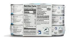 365 by Whole Foods Market pole-and-line caught tuna, dolphin-safe packaging.