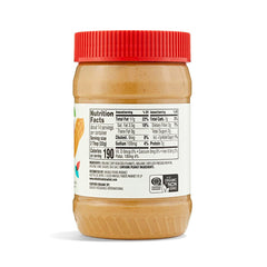 365 by Whole Foods Market peanut butter label close up highlighting organic ingredients