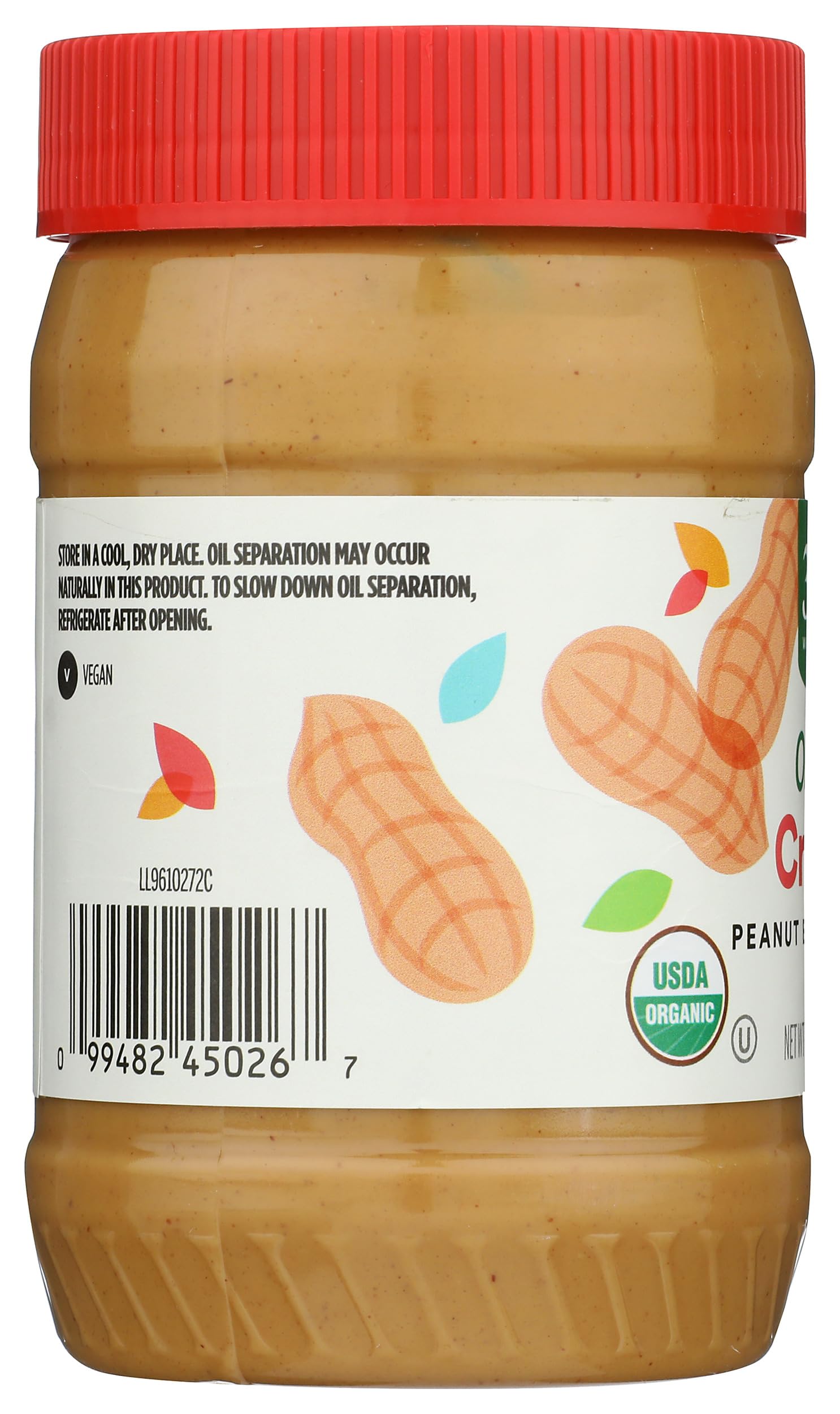 365 by Whole Foods Market smooth texture peanut butter suitable for spreads