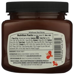 365 by Whole Foods Market organic raw wildflower honey jar ideal for everyday drizzle and baking