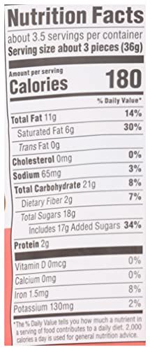 Great when craving a bold, natural chocolate treat with no artificial additives.