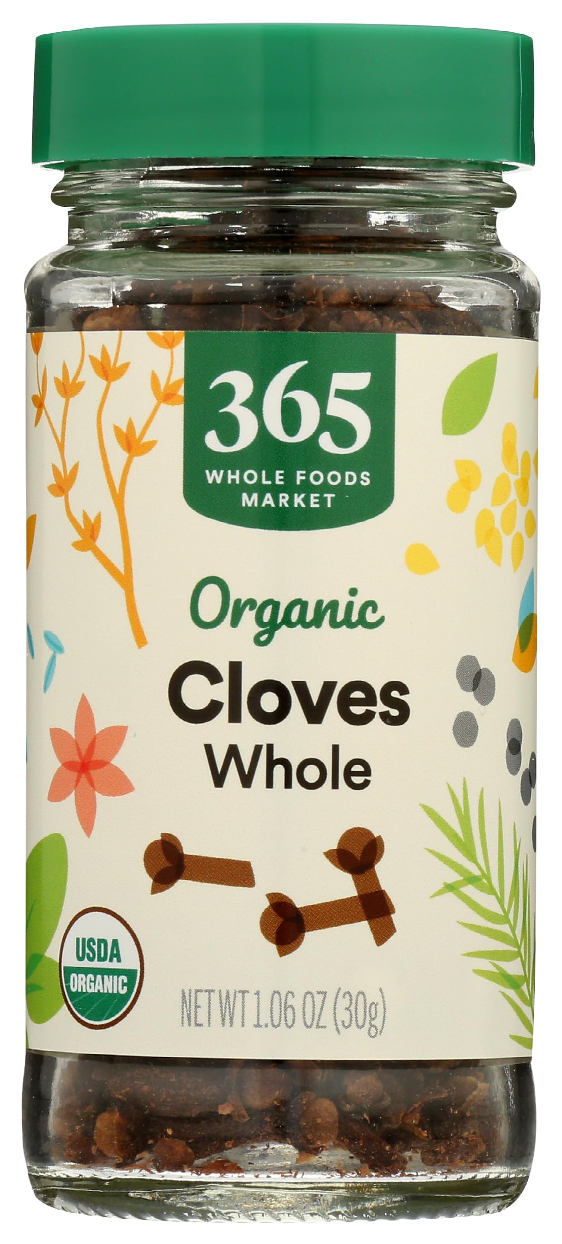 365 by Whole Foods Market organic whole cloves in a bottle for rich aroma