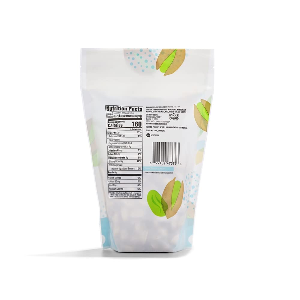 365 pistachios resealable bag preserves freshness for later enjoyment
