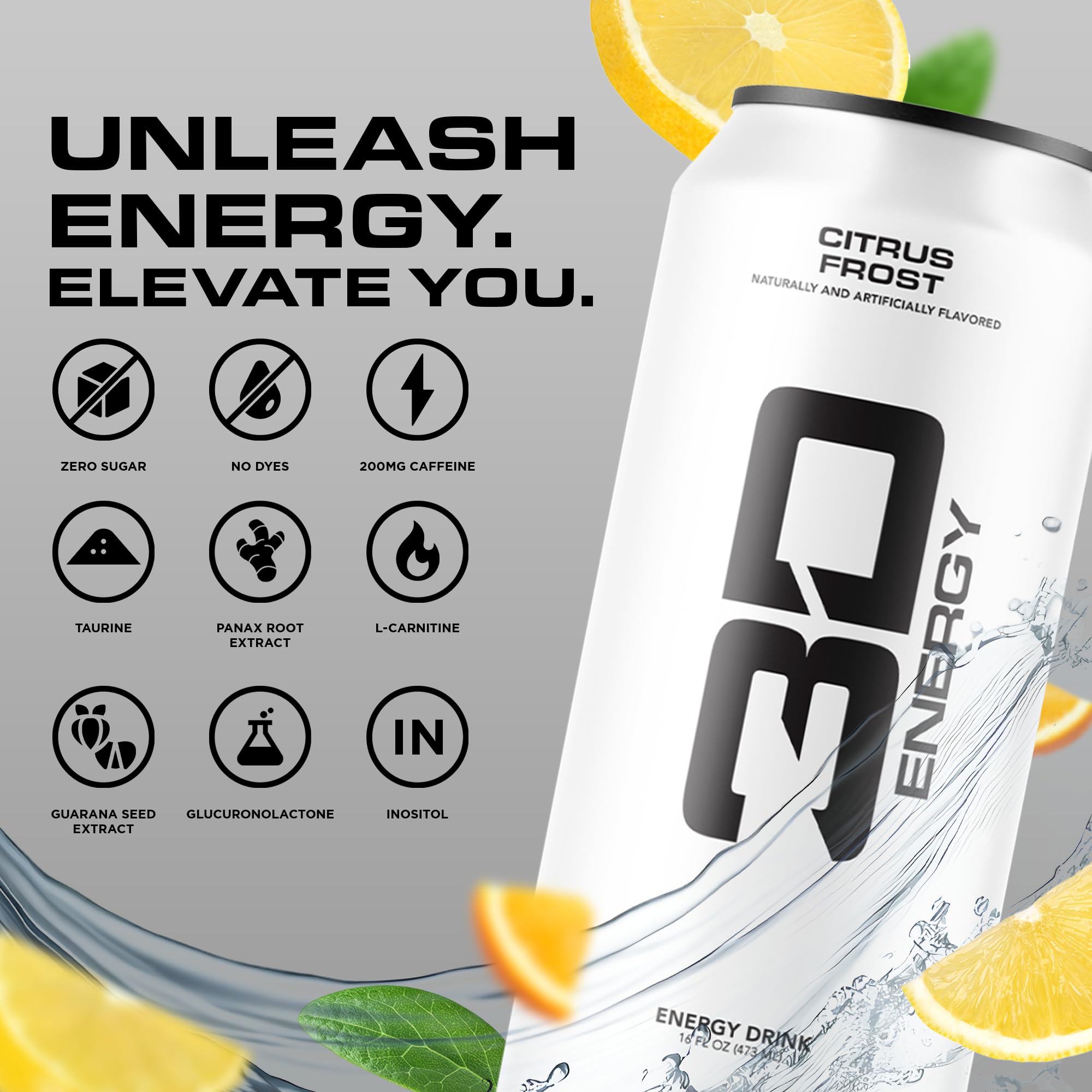3D Energy Citrus Frost on store shelf signals easy access and convenience