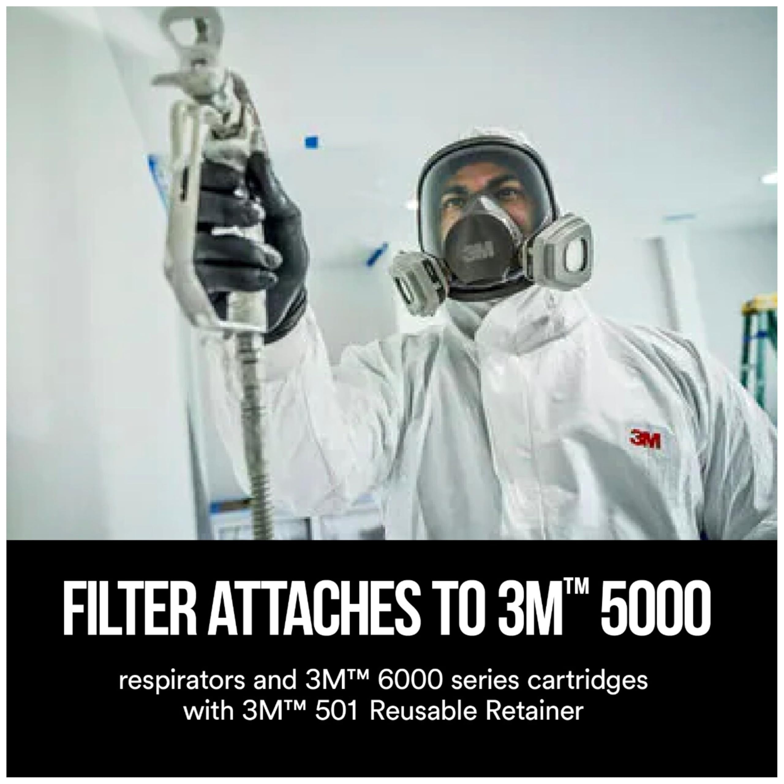 3M 6000-Series cartridges compatibility with 501 retainer.
