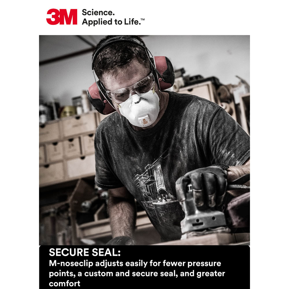 3M 8511 adjustable M-noseclip for a personalized seal