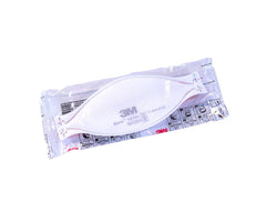 3M Aura 1870+ side view: secure fit with sculpted top panel for eyewear.