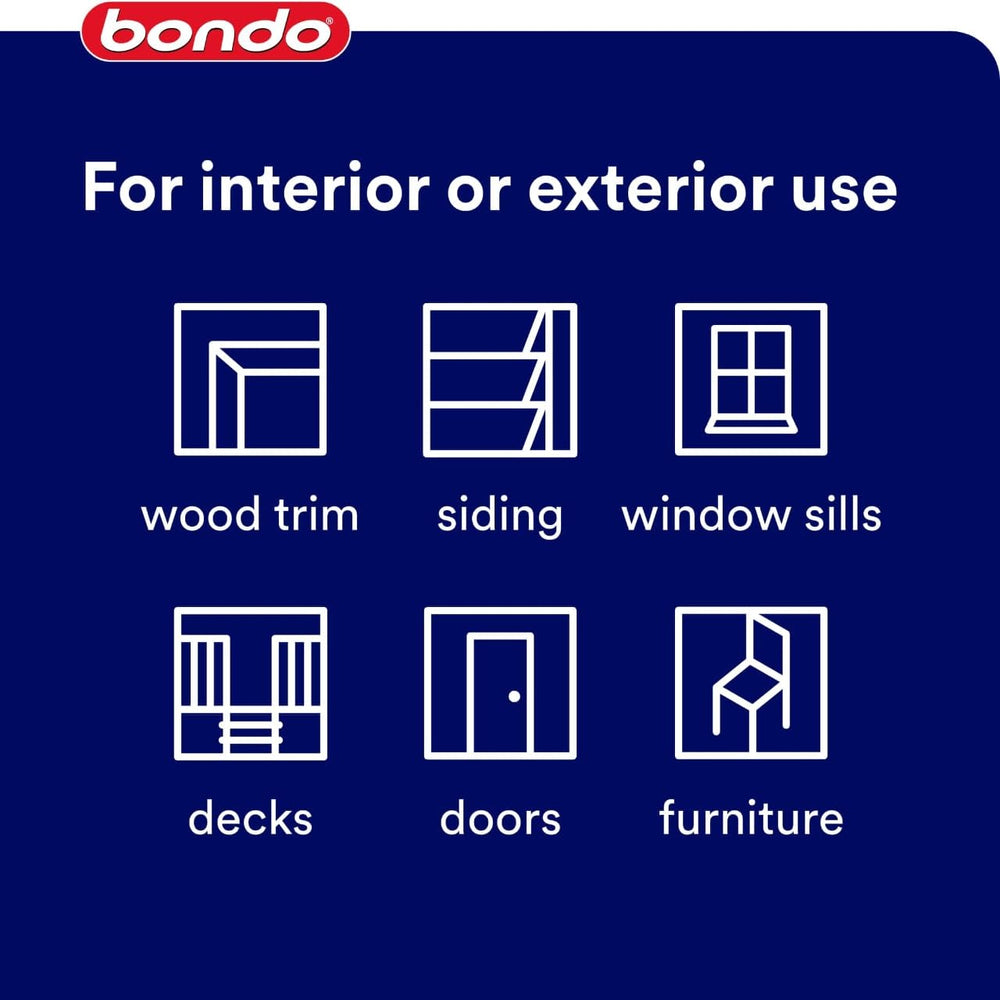 Restorer seals rotted fibers for durable repairs with 3M Bondo Restorer.