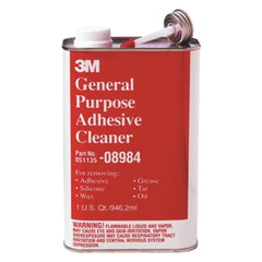 3M General Purpose Adhesive Cleaner bottle pour eases residue removal for auto detailing