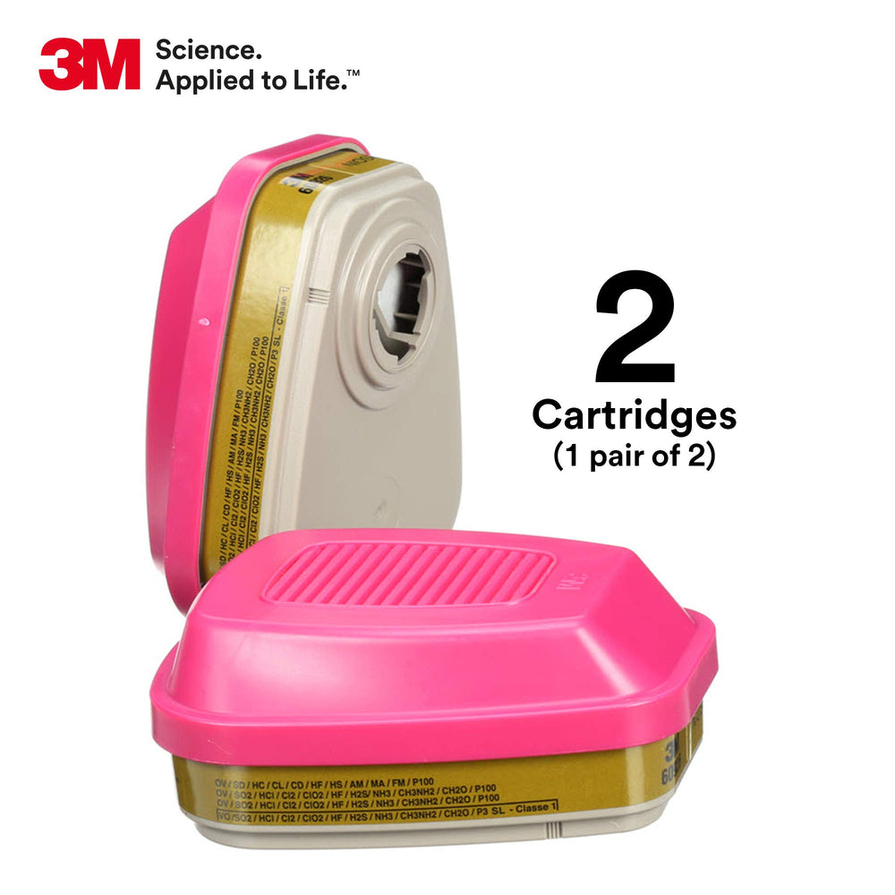 3M half-facepiece 6000-series compatible respiratory protection
