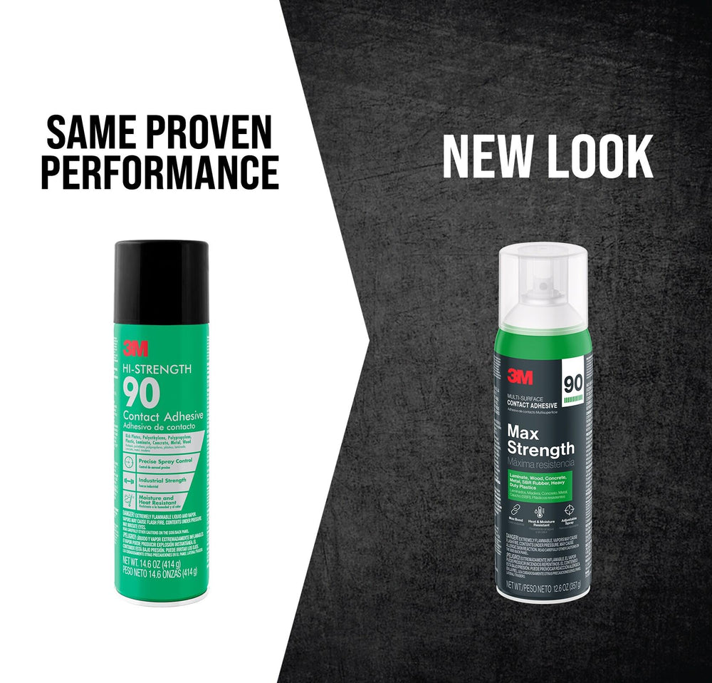 3M Max Strength 90 adjustable nozzle enables precise spray on targets.
