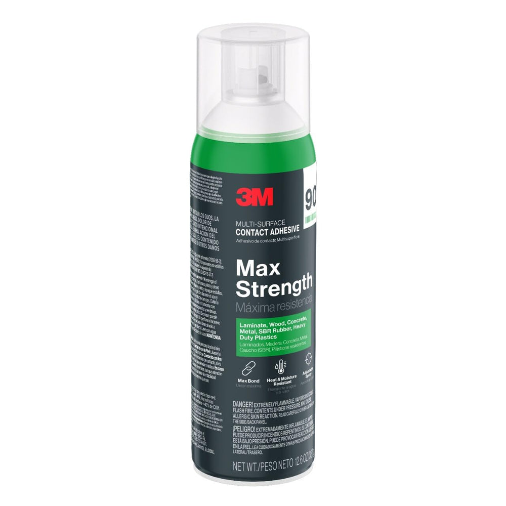 3M Max Strength 90 bonds laminate and wood for furniture projects.