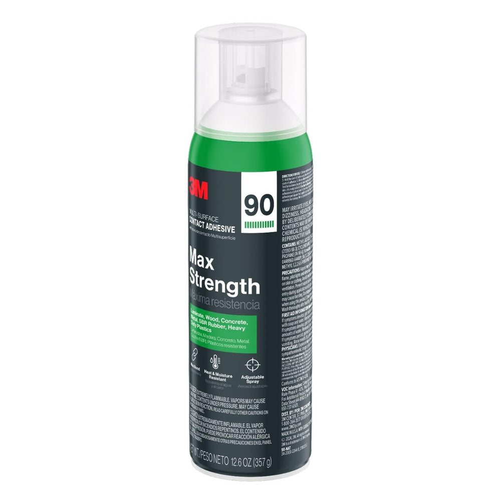3M Max Strength 90 veneer attachment for cabinets with quick bond.