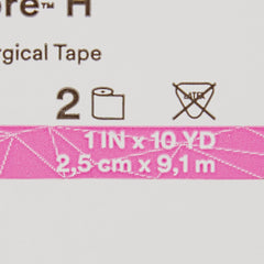 3M Medipore H 2-pack packaging highlights convenient two-roll supply