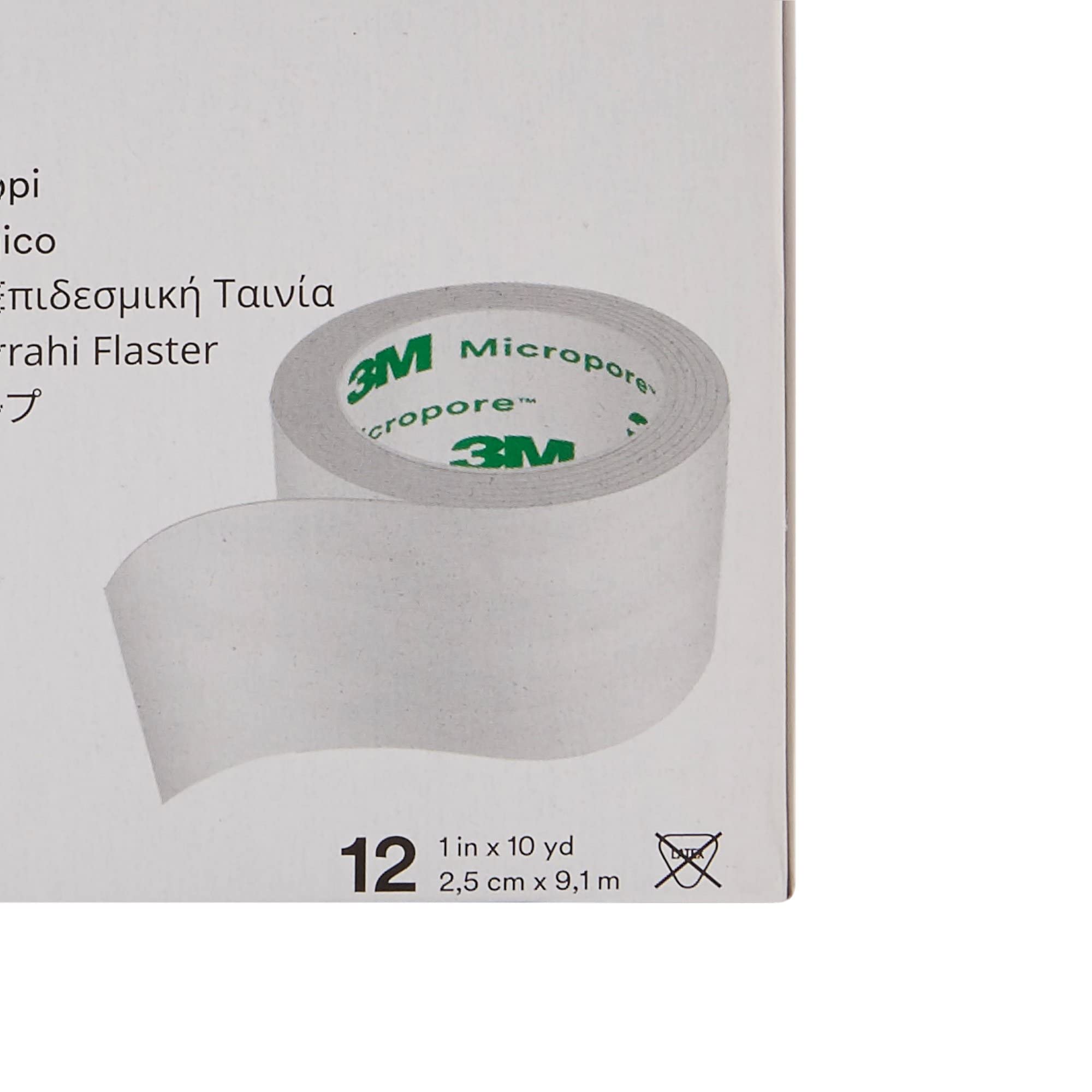Tape applied on damp skin for secure placement in challenging conditions.