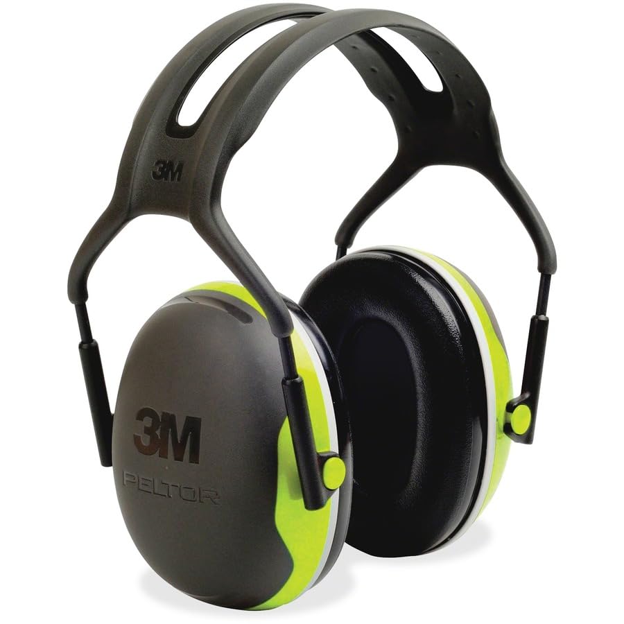 3M PELTOR X4A soft ear cushions close-up for comfort.