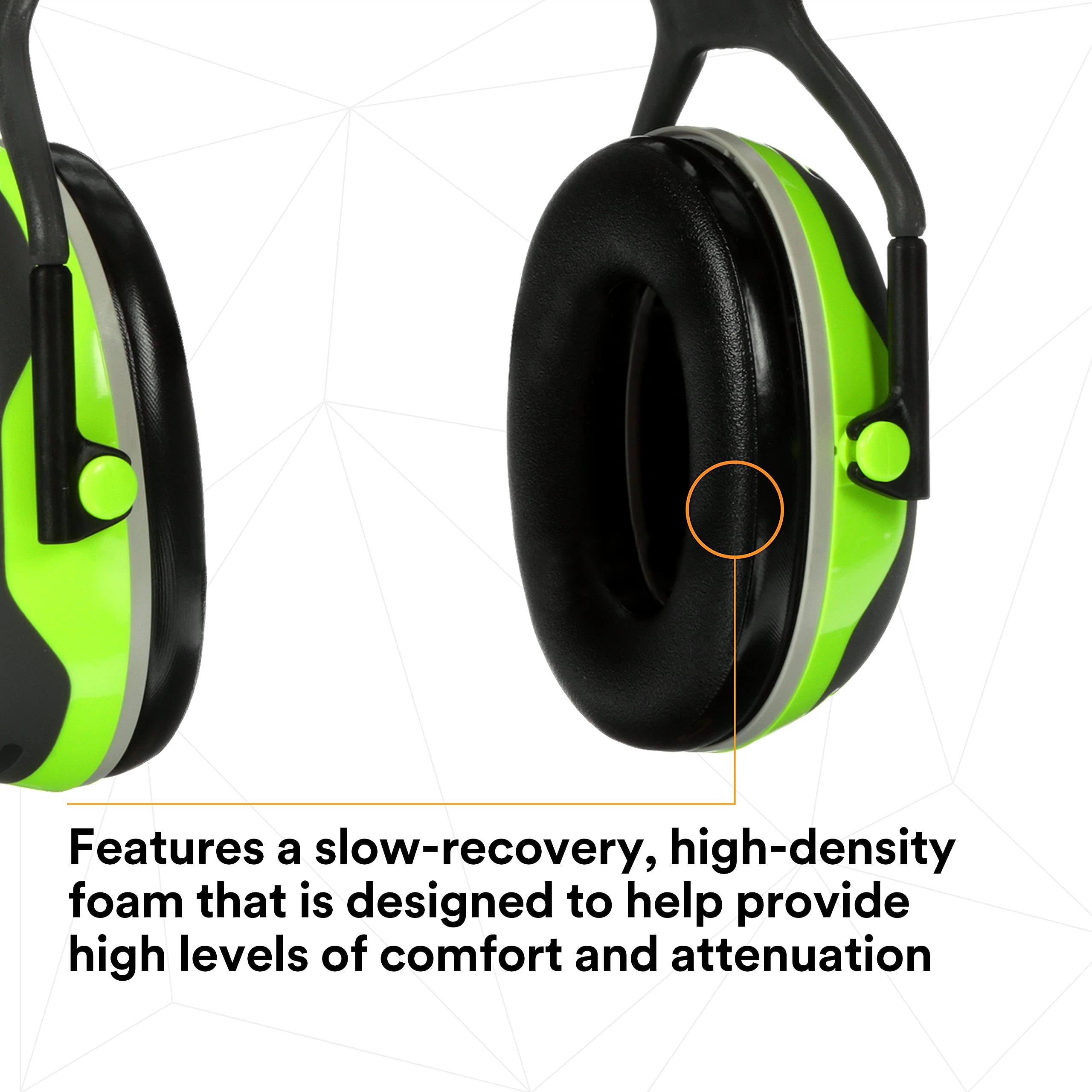 3M PELTOR X4A worn on noisy construction sites.