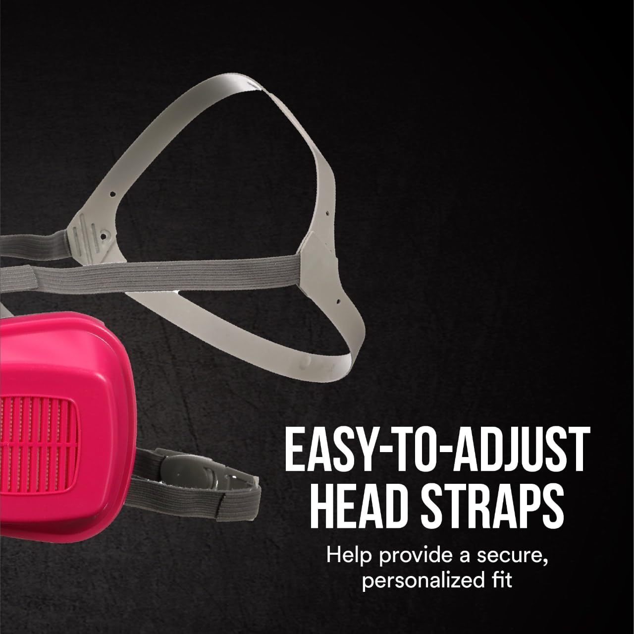 3M reusable design lets you swap filters between projects.