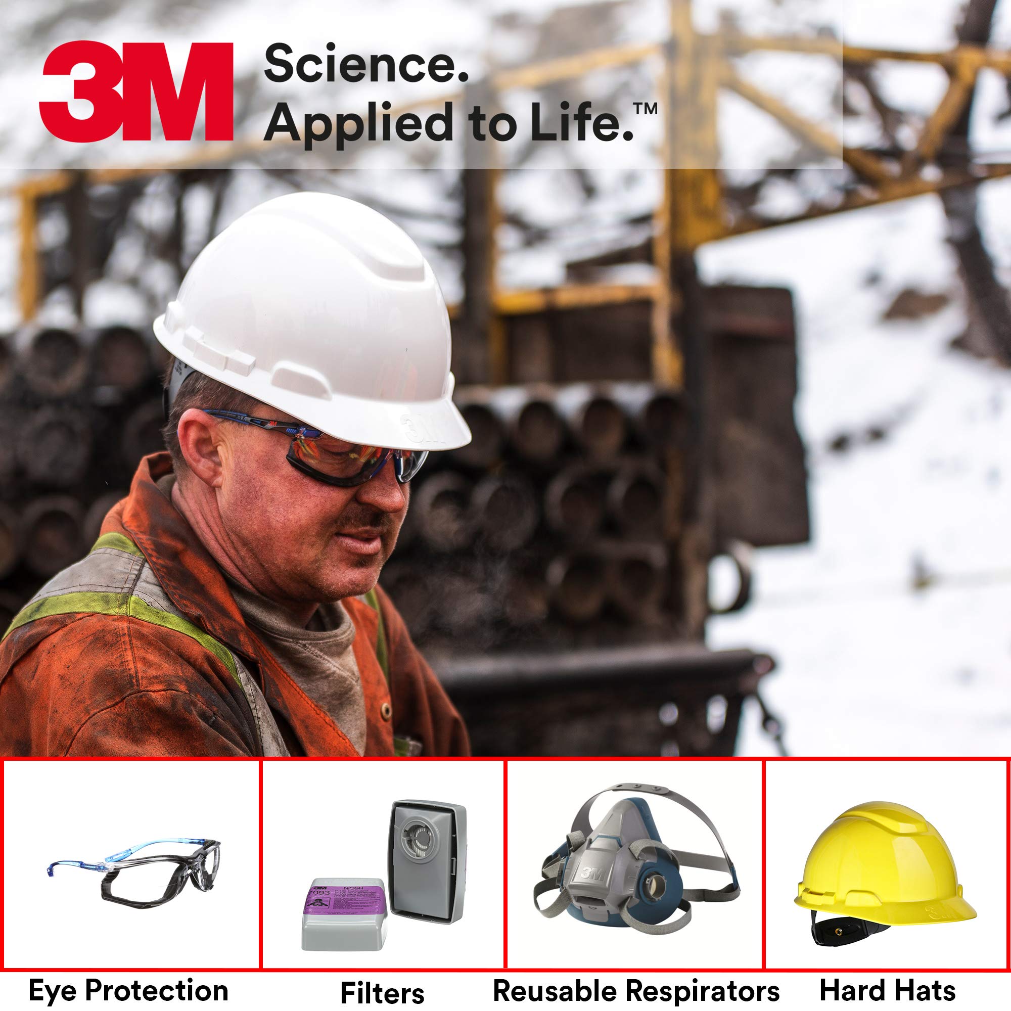 3M Virtua lightweight eyewear reduces fatigue on long shifts