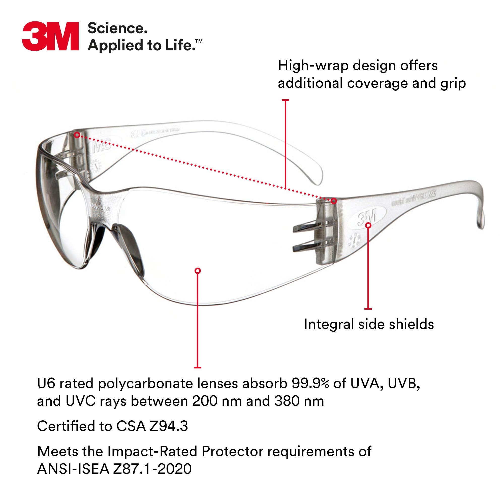 3M Virtua scratch-resistant lenses resist everyday worksite wear