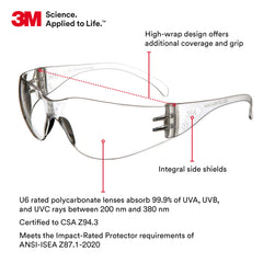 3M Virtua scratch-resistant lenses resist everyday worksite wear